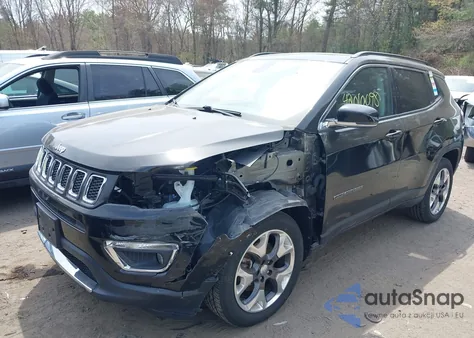 2019 Jeep Compass Limited 4X4 z USA, uszkodzony, nr VIN 3C4NJDCB2KT594314